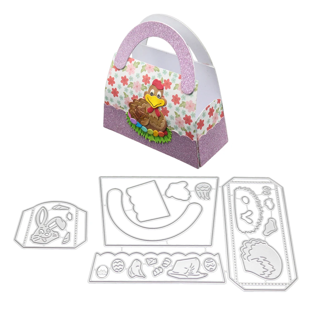 3D подарочная коробка металлические трафареты для пресс-формы рельефная тарелка