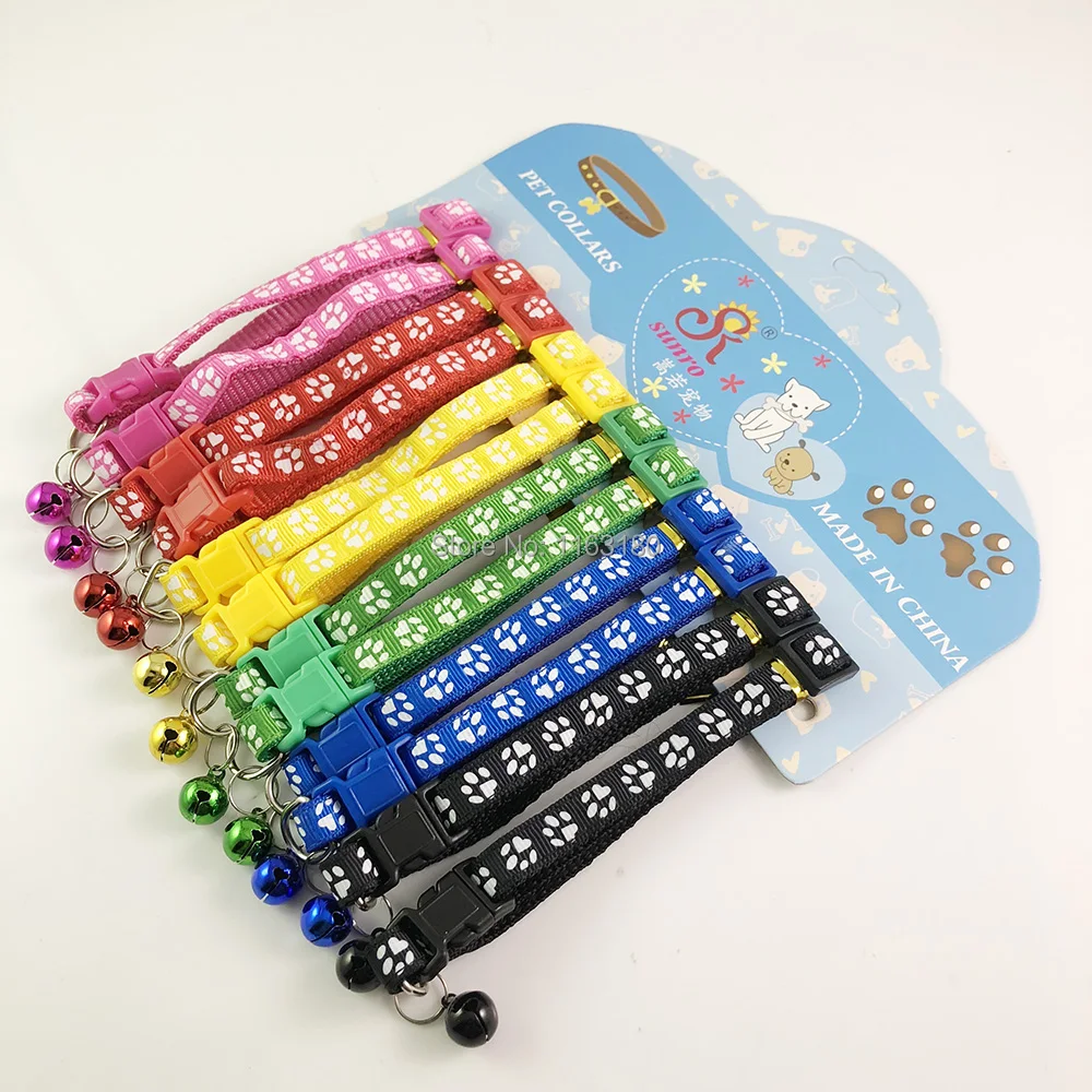 36 шт./лот ошейник для милых щенков с принтом Щенячий патруль регулируемой пряжкой