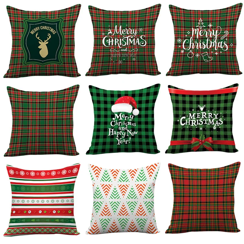 45 см * персиковая кожа хлопок товары для дома Рождественская наволочка