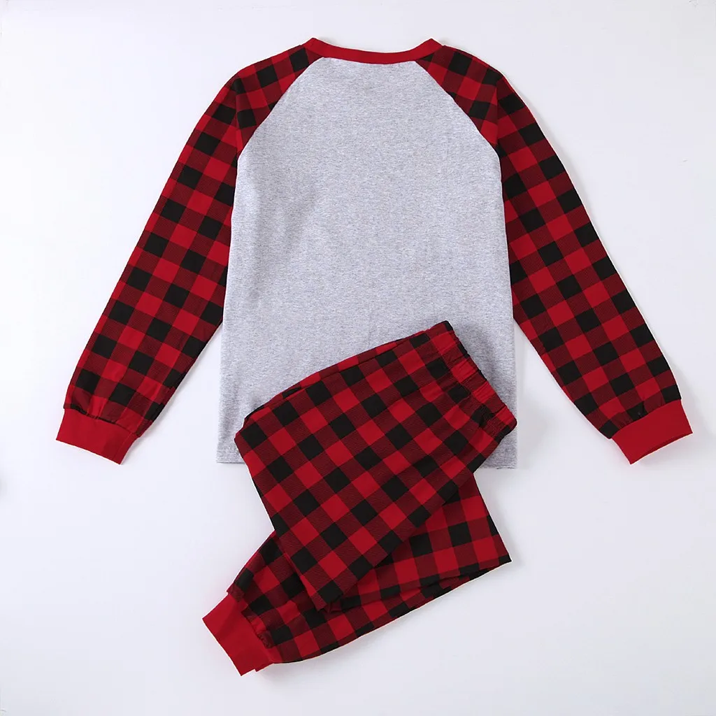 Рождественские пижамы для всей семьи комплект 2020 костюм родителей и ребенка