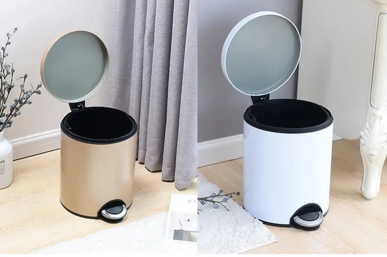 Reciclaje Trashcan мешок для мусора Basurero De Banheiro Habitacion Papelera Cocina педаль Lixeira Cubo Basura корзина для мусора