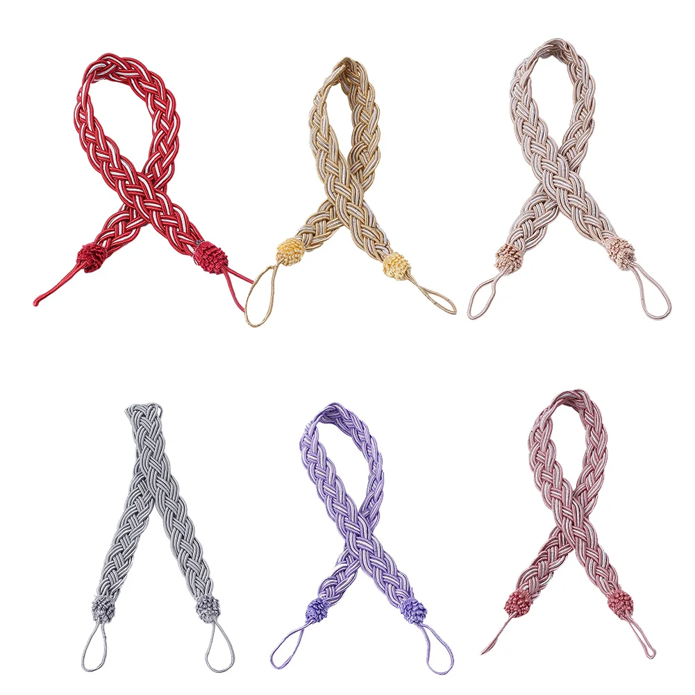 Занавес с креплением для украшения дома занавес веревочным шнурком Плетеный