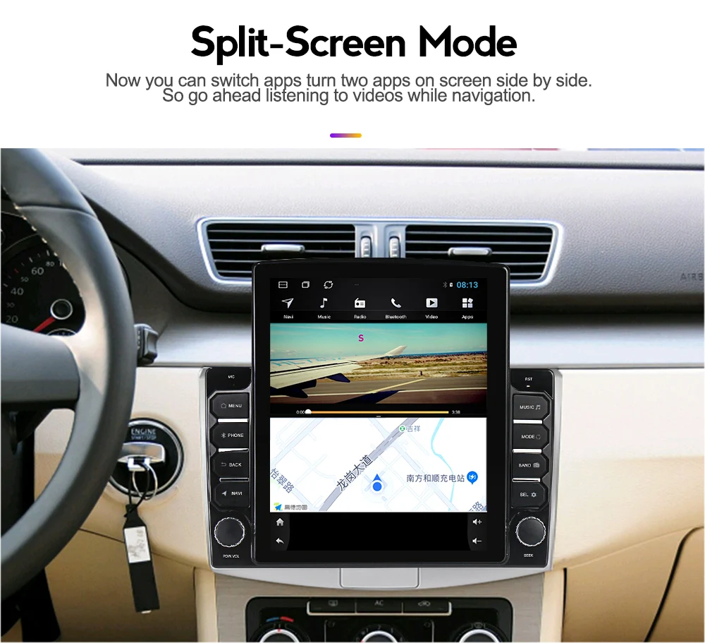 MekeDe 4G + 64G Андроид Автомобильное радио GPS Навигация WIFI IPS Мультимедийный плеер для Great Wall Haval Hover H5 H3 2011-2016 2din