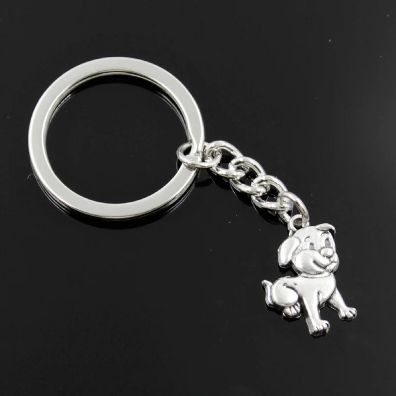 Новая мода мужской 30 мм Автомобильный брелок DIY металлический держатель цепь