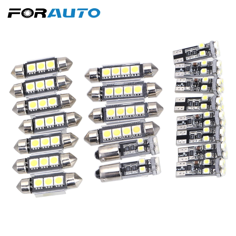 Купольный автомобильный светильник для чтения FORAUTO 21 шт./лот T10 1210 Автомобильные