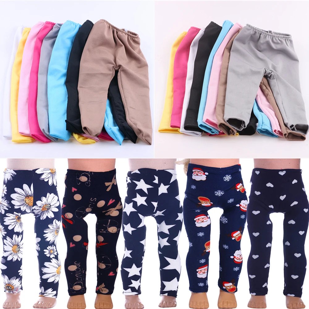 8 Piece/Set For 18 Inch American 43 Cm Born Baby Doll Clothes items = Dress+Glasses+Camera+Panties+Leggings+Shoes+Backpack+Socks | Игрушки и
