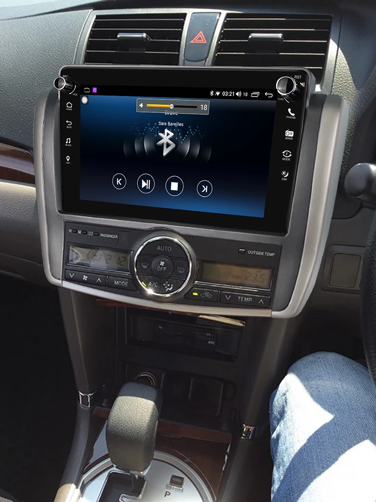 

Car Radio Stereo Multimedia Player 8 Inch Android10 Car Navigation Autoradio Carplay Cassette For Toyota Allion Premio 2007-2016