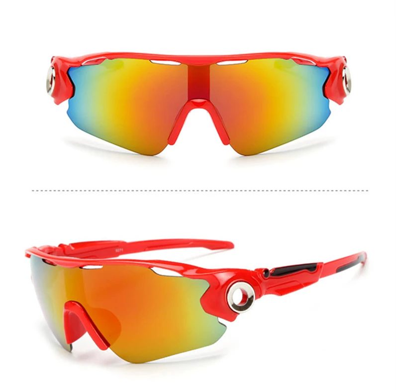 UV400 Cycling Sunglasses Men Women Windproof Sports Eyewear MTB Bike Glasses Riding Goggles Oculos Ciclismo | Спорт и развлечения