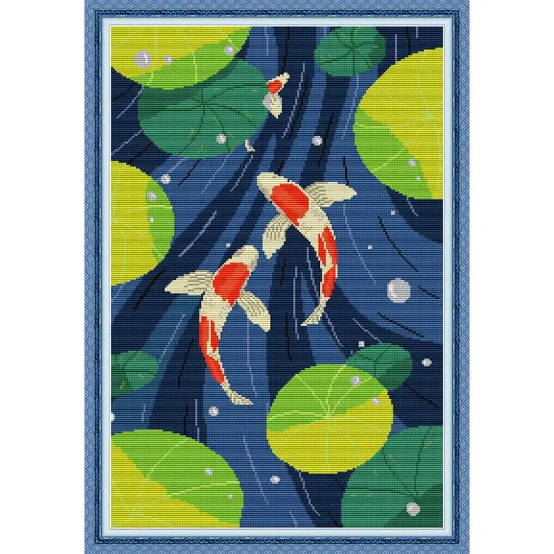 

Набор для вышивки крестиком Joy Sunday, Набор для вышивки крестиком «сделай сам», 11 и 14 штук, подарочный набор для домашнего декора