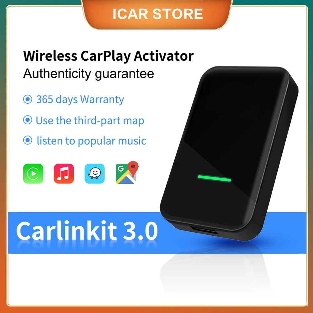 

Carlink 3.0 Carplay Ai Box Wired To Wireless USB Adapter Mini Carplay Car Produts For Audi Skoda Benz Volkswagen Mazda Toyota