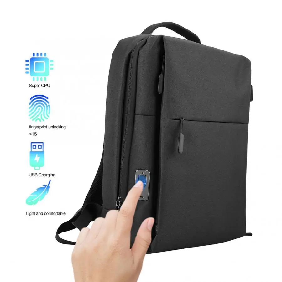 Рюкзак с защитой от кражи Fipilock портативный смарт-рюкзак usb-замком и сумка для