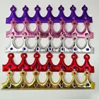 1 шт. Королевская корона на Хэллоуин Яркие Блестки Ткань для детской вечевечерние для взрослых косплей платье Хэллоуин принадлежности