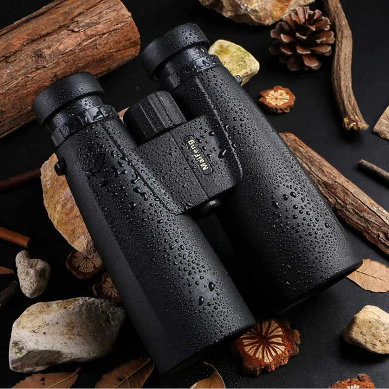 Powerful Eyepiece HD MaiFeng 12x50 binoculars Professional Military Hunting Clarity Telescope night vision Binocular for Camping