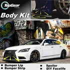 Дефлектор для губ Lexus, передний спойлер для Lexus LS 400 430 460 600h L, тюнинг, обвес, лента