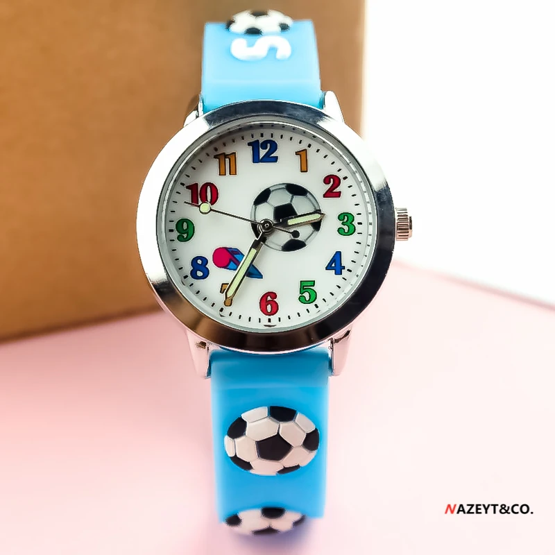 Детский силиконовый 3D свисток для игры в футбол | Наручные часы