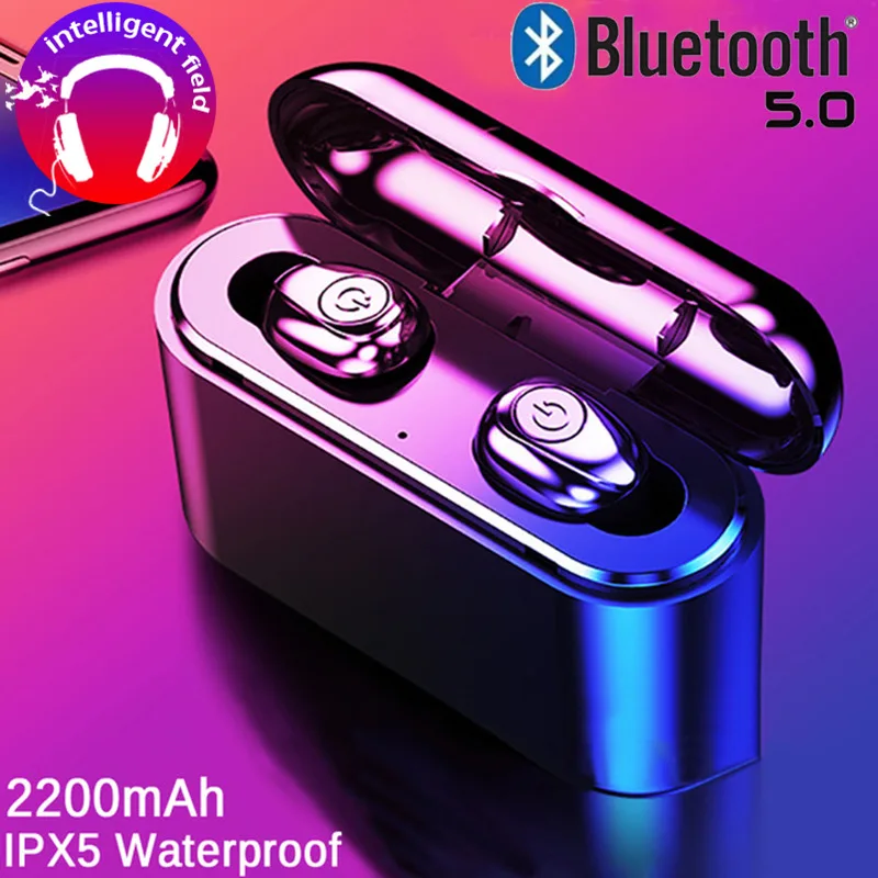 Высокое качество беспроводной 5 0 Bluetooth гарнитура 6D стерео чистый бинауральный