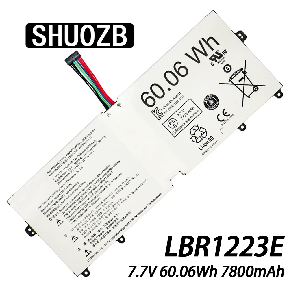 SHUOZB LBR1223E Laptop Battery For LG Gram 13Z970 14Z970 15Z970 15Z975 13Z970.G.AA53C 13Z975 14Z980 15Z980