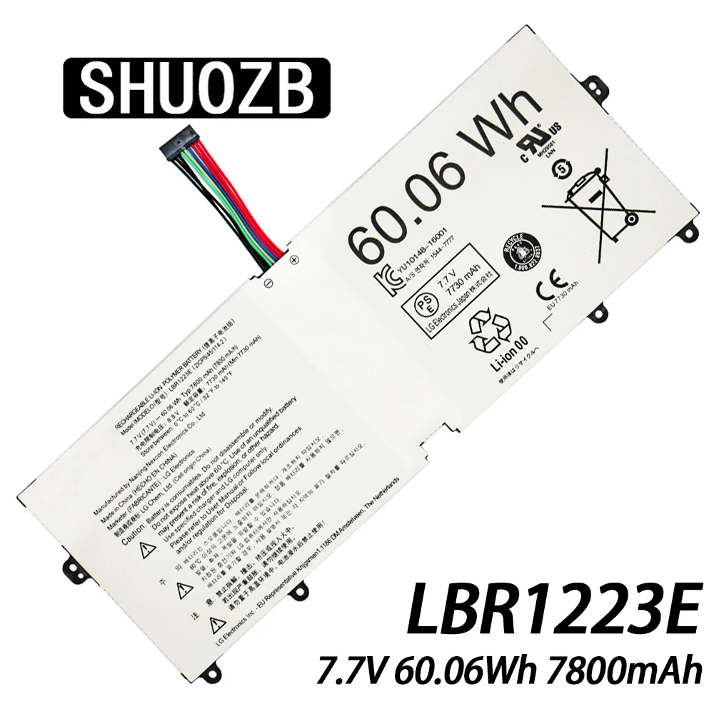 Аккумулятор SHUOZB LBR1223E для ноутбука LG Gram 13Z970 14Z970 15Z970 15Z975 13Z970.G.AA53C 13Z975 14Z980