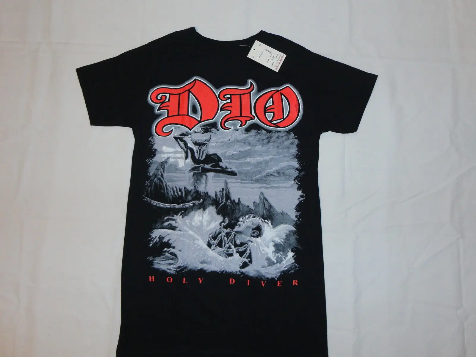 Dio Holy Diver Demon новая футболка S 3Xl металлическая рок черная Sabbath Ozzy Evil Футболка