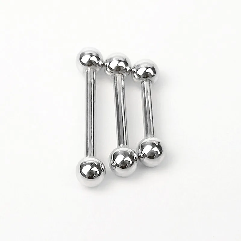 1 шт. серебряное кольцо для языка | Украшения и аксессуары