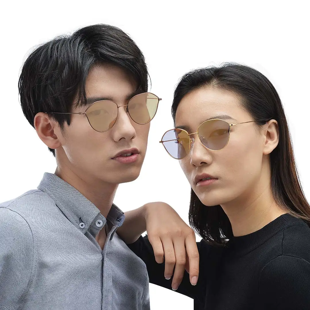 

New Youpin TS Fashion Sunglasses Non-slip silicone nose pads HD nylon lens Quality classic frame Men's and women's sunglasses
