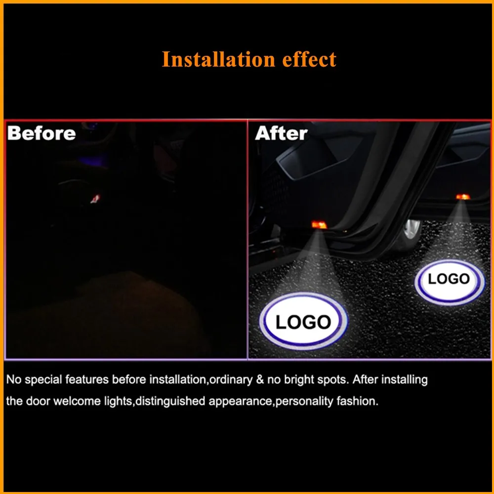 2 шт. проектор для MAZDA светодиодный светильник двери автомобиля Добро пожаловать