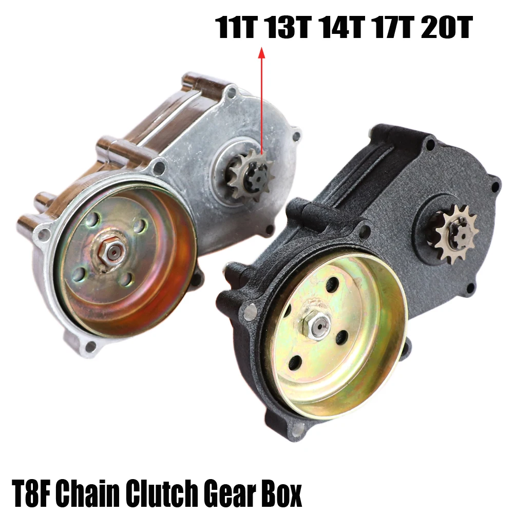 T8F цепной клатч коробка передач 11T 13T 14T 17T 20T зуб для 43CC 47CC 49CC мини мотоцикл питбайк