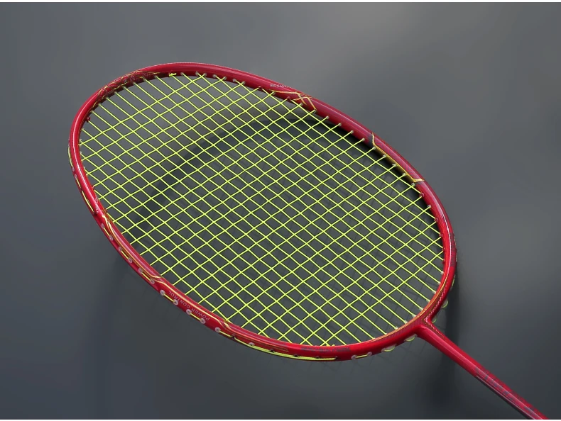 Супер светильник 8U 62-67 г Профессиональная полностью углеродная ракетка для бадминтона ультра светильник Raquette 22-30 фунтов Z-speed Force Free String Bag