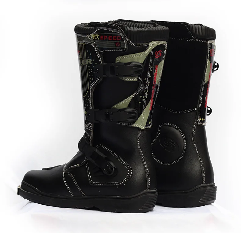 Мужские мотоциклетные ботинки для мотокросса обувь внедорожные езды на