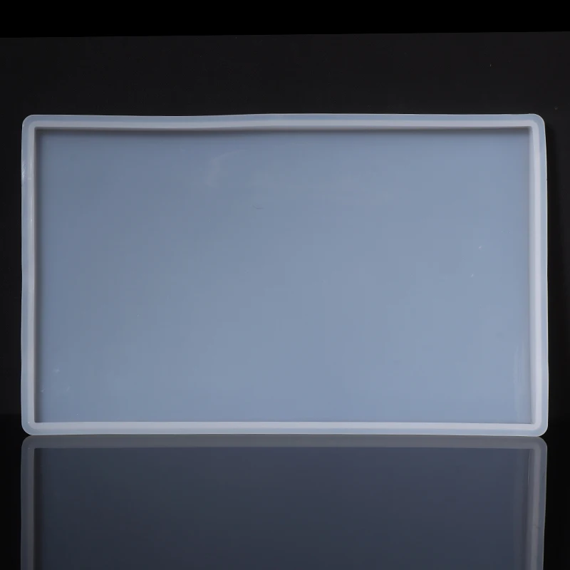 

Flexible Silicone Coaster Fruit Tray Coasters Mould Rectangular Resin Epoxy Casting Mould Handicraft Tool Reuable
