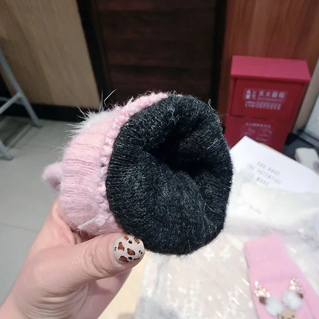 SP &amp CITY рождественские женские зимние перчатки с лосем Мультяшные мерцающие