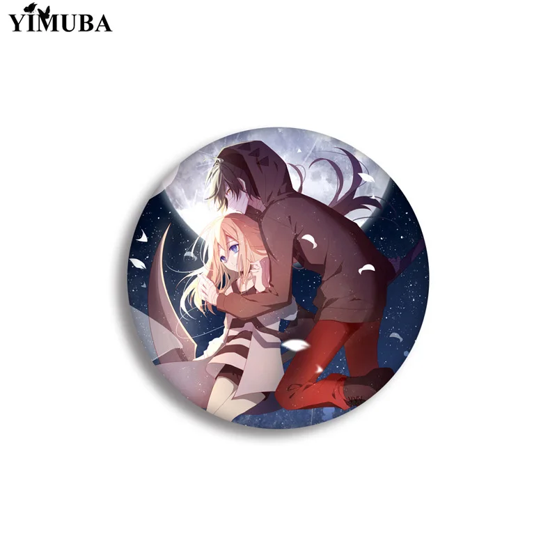 Модная брошь с изображением ангелов смерти значок Рейчел мультяшным принтом