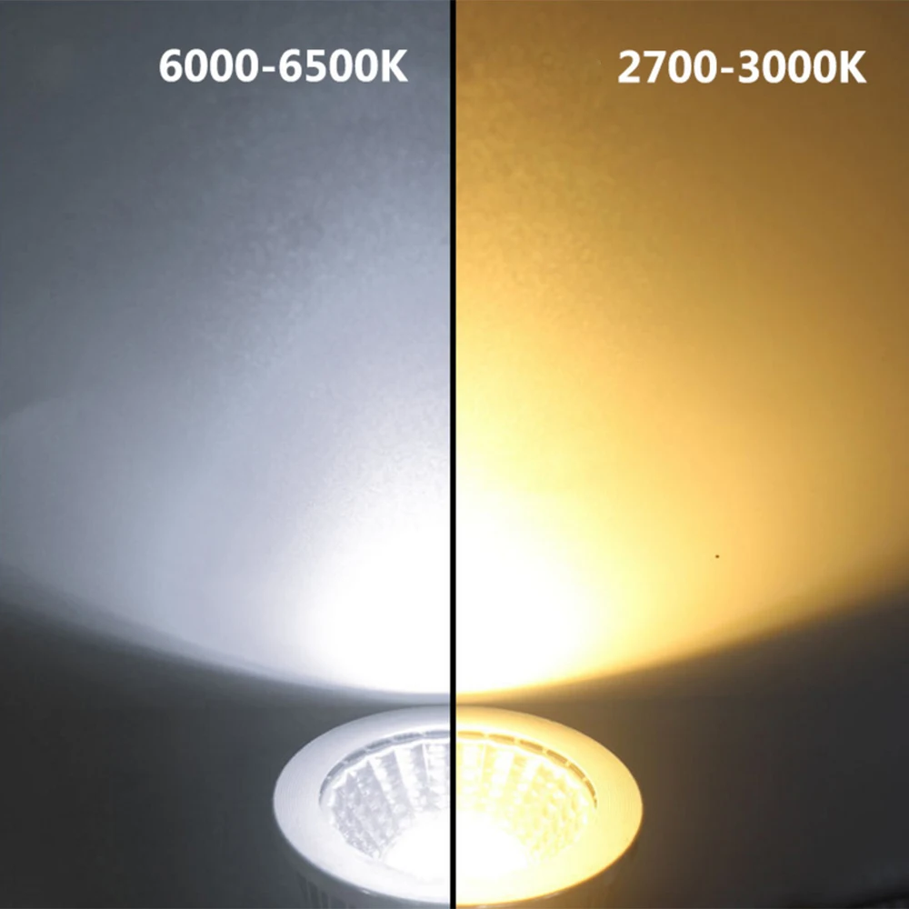 Dimmable GU10 LED Bulb COB Spotlight Indoor Light AC85-265V Aluminum 9W/12W/15W Lamp White/Warm White | Лампы и освещение