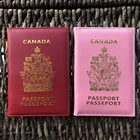 Дорожные аксессуары, Канадская Обложка для паспорта, защитные чехлы из искусственной кожи для паспорта, Прямая поставка