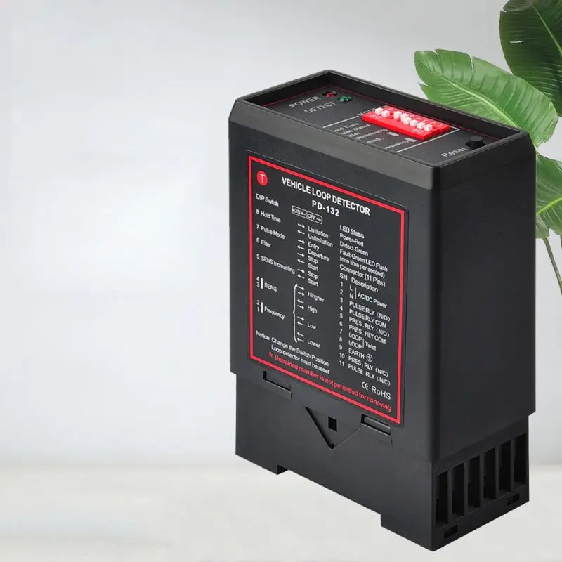 

Inductive Vehicle Loop Detector for Car Parking Lot Vehicle Loop Detector PD132