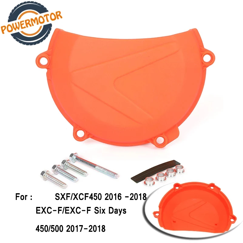 Мотоцикл оранжевый клатч чехол Обложка гвардии протектор для 250 300 EXC SX XC W 2013 2016 F/EXC
