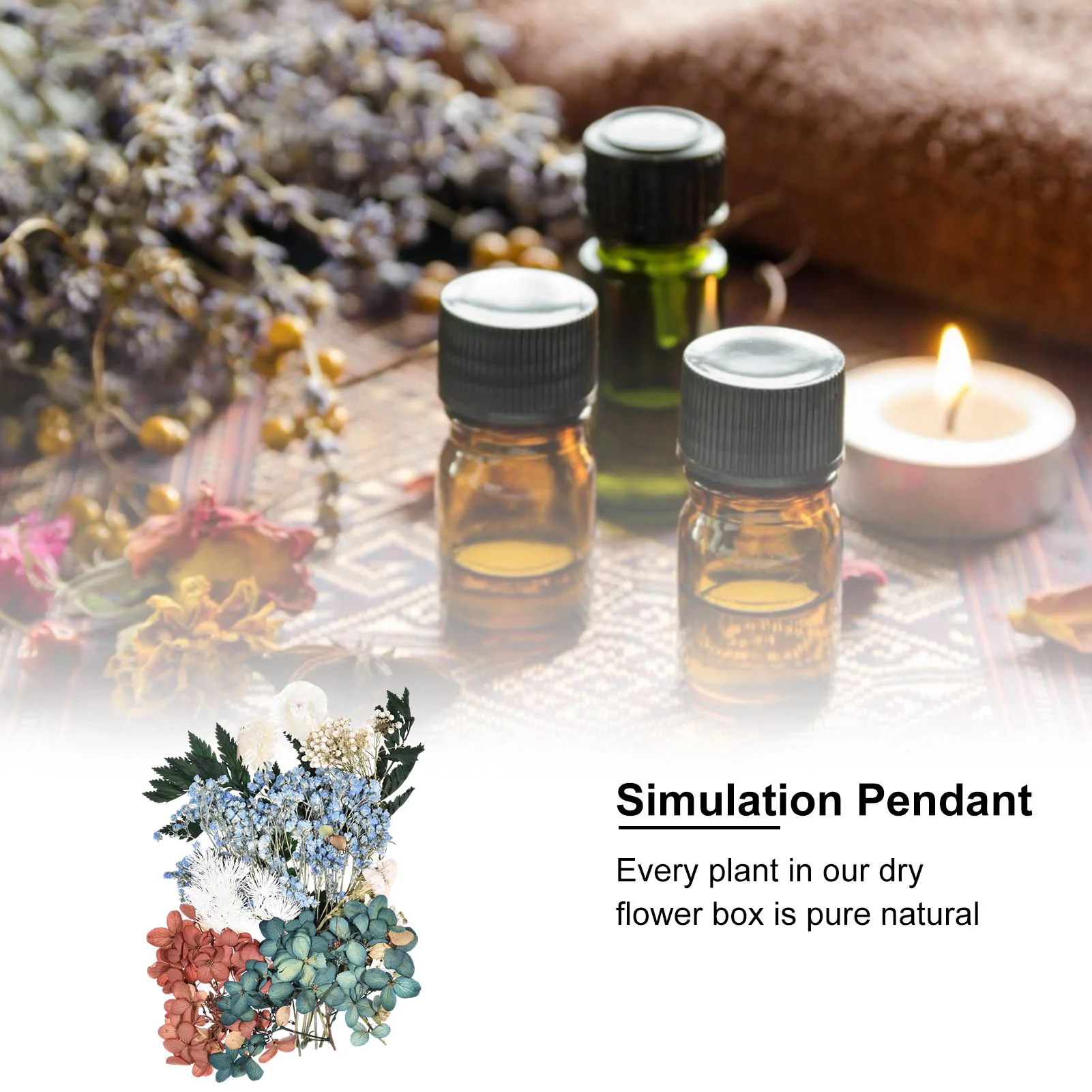 Сушеные цветы листья россыпью сушеные прессованные для сделай сам свечи