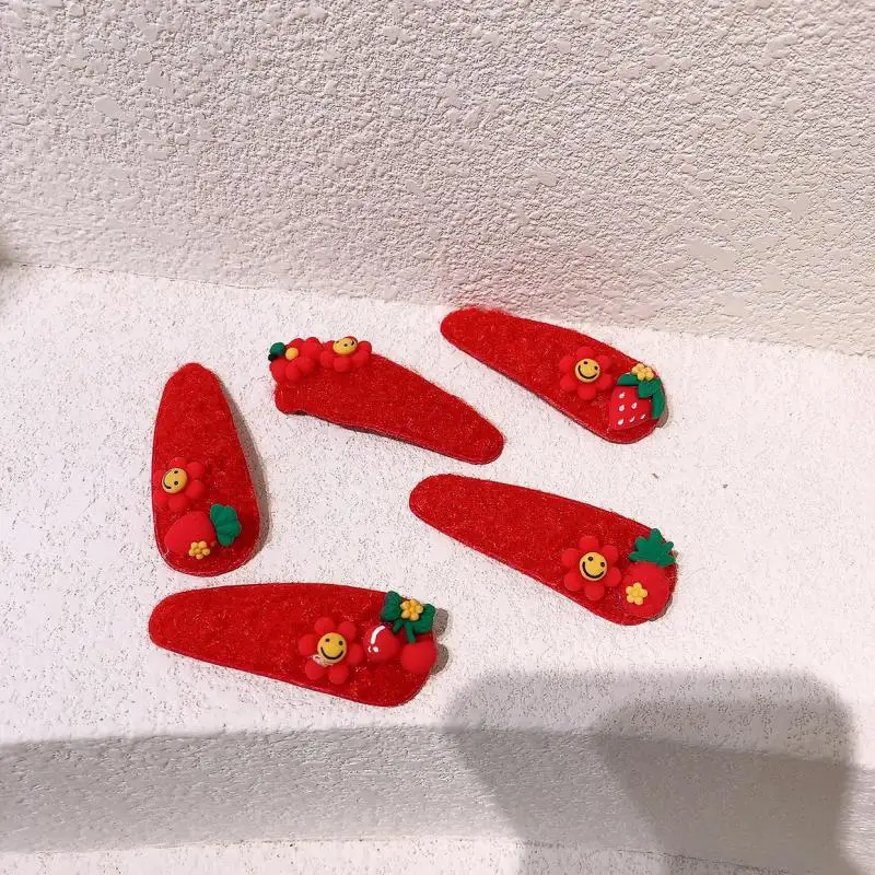

Plush Style Hair Clips Hair Pins For Girls Hair Accessories With Cute Cartoon Lovely Kids Children Dailly Barrettes Headdress