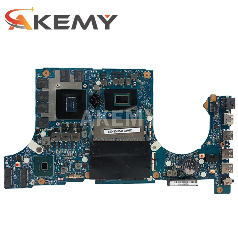 Preise SAMXINNO Für ASUS FX86FM FX505G FX505GM Laotop Mainboard FX505GM Motherboard Mit I5-8300H GTX1060/V6G