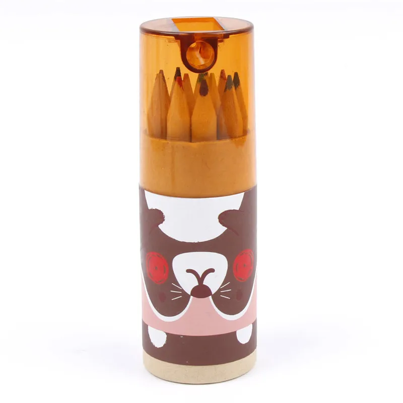 

12 Pcs/Pack Kawaii Wooden Colored Pencils Set School Office Supplies Artist Graffiti Drawing Painting Pencil For Kids