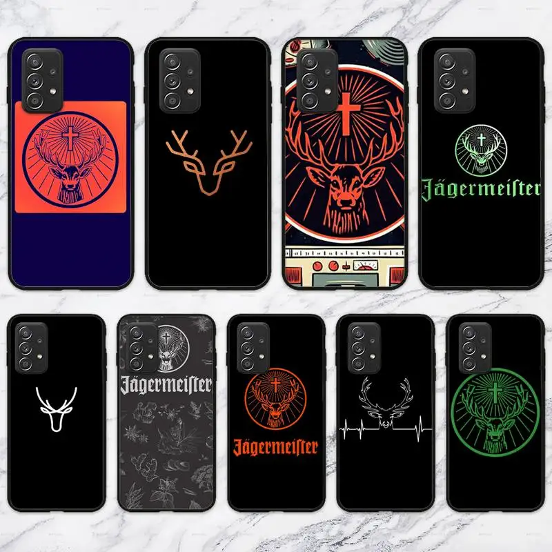 Чехол для телефона с логотипом Jagermeister Samsung Galaxy S10 S20 S21 Note10 20Plus Ultra Shell | Мобильные
