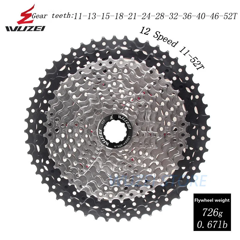 

WUZEI Mountain Bike Flywheel 8/9/10/11/12 Speed 25T/28T/36T Gear Speed Cassette Tower Wheel Is Suitable For HG Tower Seat