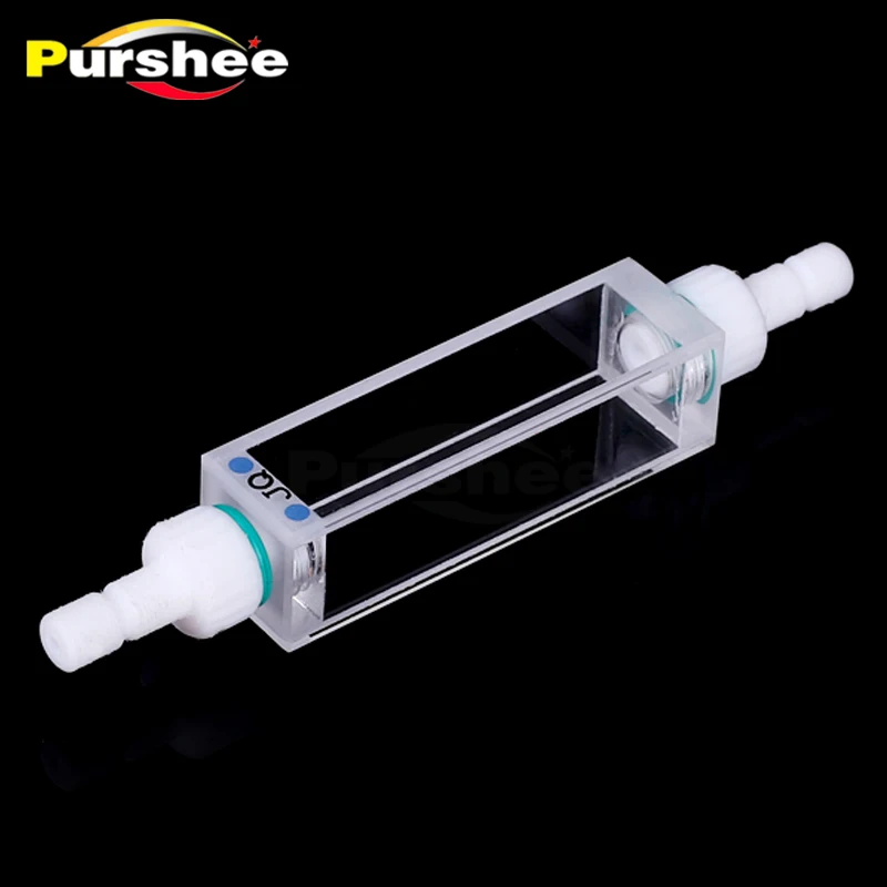 3 5 мл кварцевый расход cuvette с резьбовыми разъемами M6|cuvette|quartz cuvettecuvette quartz |