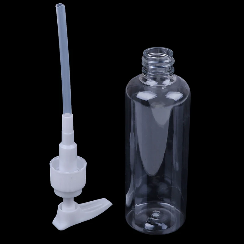 

2019 New 1PC 100ml Portable Spray Bottle Transparent Plastic Perfume Atomizer Empty Spray Refillable Bottle Random Color