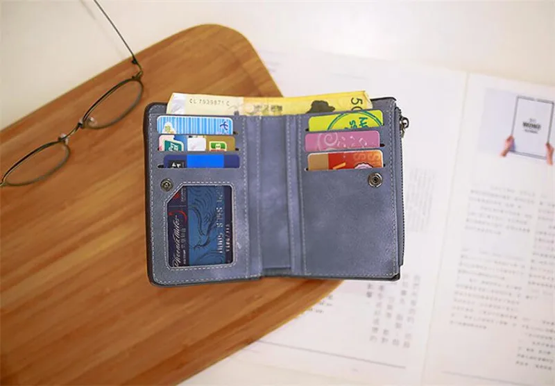 PURDORED 1 шт. Тонкий чехол для банковских карт женские Мини-футляры для идентификационных карт PU кожа молния твердый Бизнес Кредитная карта кошелек-органайзер сумка
