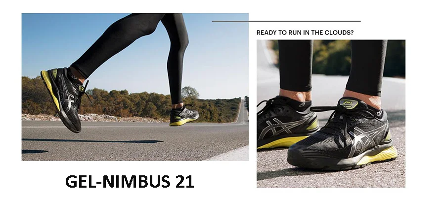 Новинка ASICS-Gel Nimbus 21 мужские кроссовки Asics мужские кроссовки для бега спортивная обувь для бега Gel Nimbus 21 men s