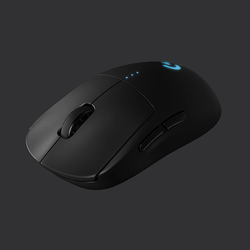 Беспроводная игровая мышь Logitech G PRO RGB лазерная с двойным режимом скорость света