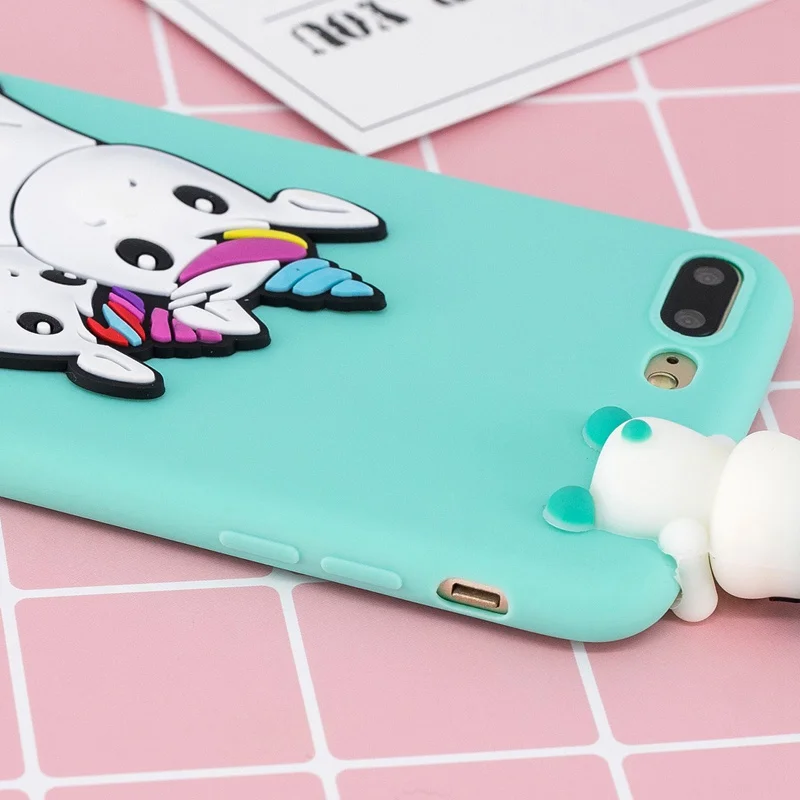 Единорог мультфильм чехол для iPhone 7 8 6 s 6s Plus 5s 5 se 5se силиконовые игрушки чехол для iPhone 11 Pro XS Max X XR для iPhone 11 чехол