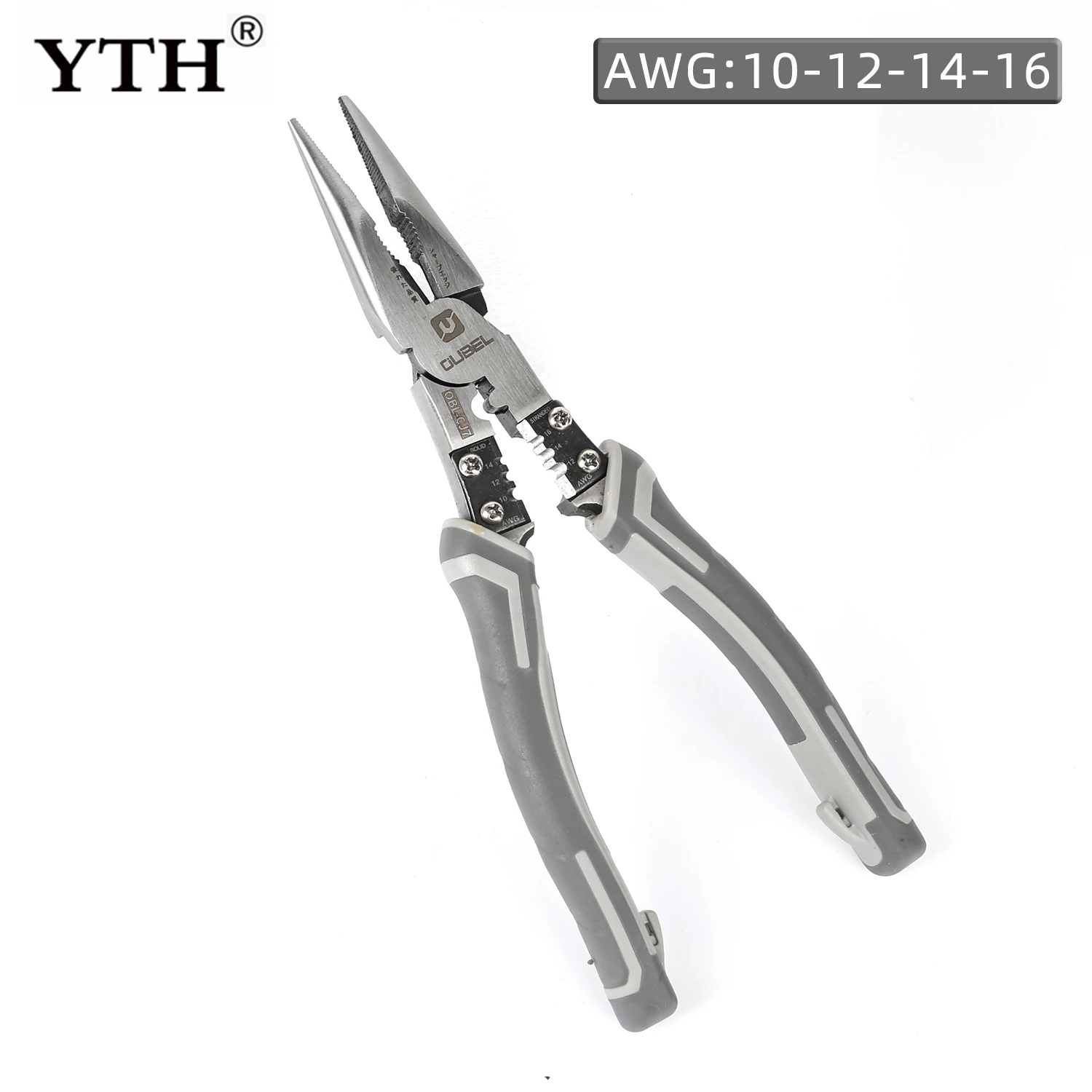 

YTH Universal Diagonal Pliers Multi Functional Cutter Crimping Multifunctional Cable Pliers Hand Tools Wire Cutters Electrician