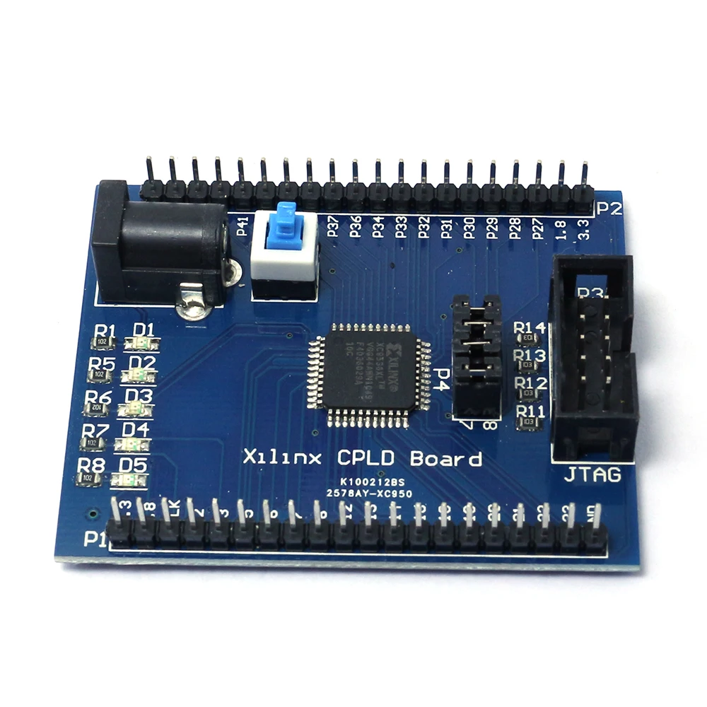Макетная плата для обучения с интерфейсом JTAG 3 В Xilinx XC9536XL CPLD|board board|board testboard development